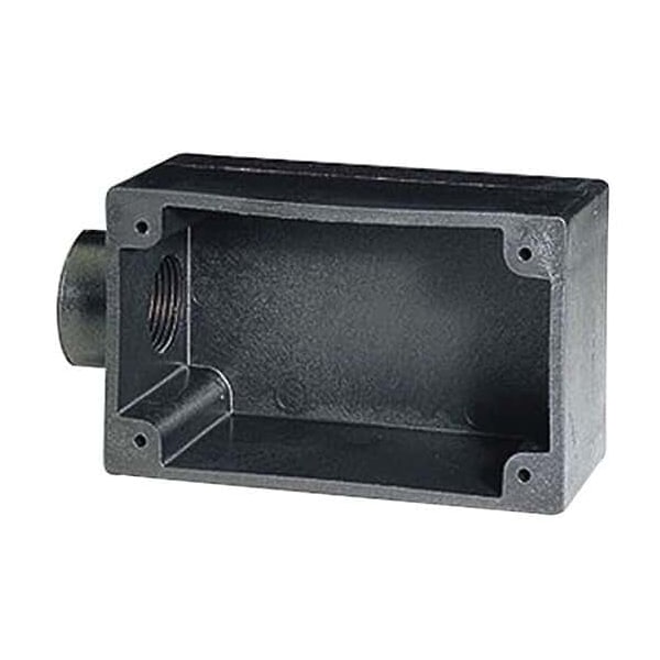 Temperature Outlet Box, Plastic, 4.5" x
